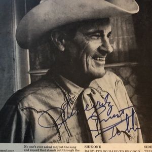 Ernest Tubb Baby It's So Hard To Be Good Vinyl Lp ***Autographed by Tubb***